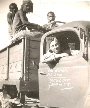 Father in RAF as a driver